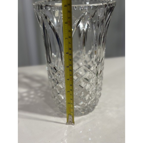 Fifth Avenue Crystal Ltd Cut Vase Exquisite Made In Poland Floral Display Gift - Picture 8 of 9